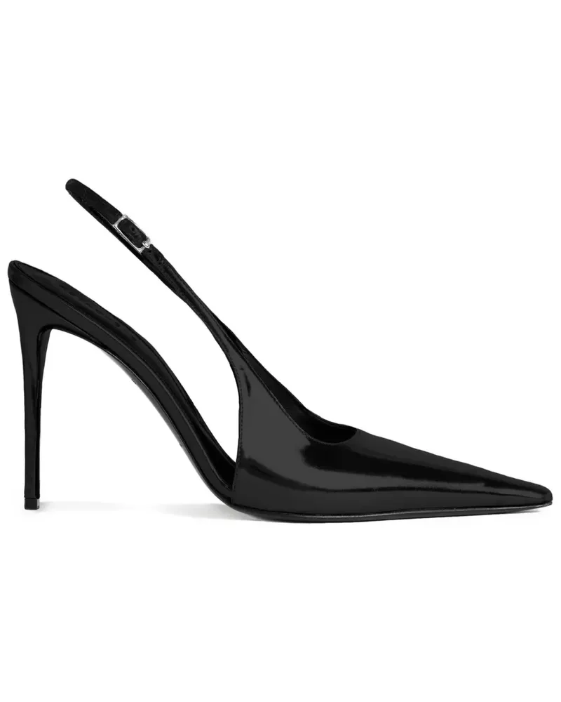 Retrofête Cindy Pumps 110mm - Schwarz Schwarz