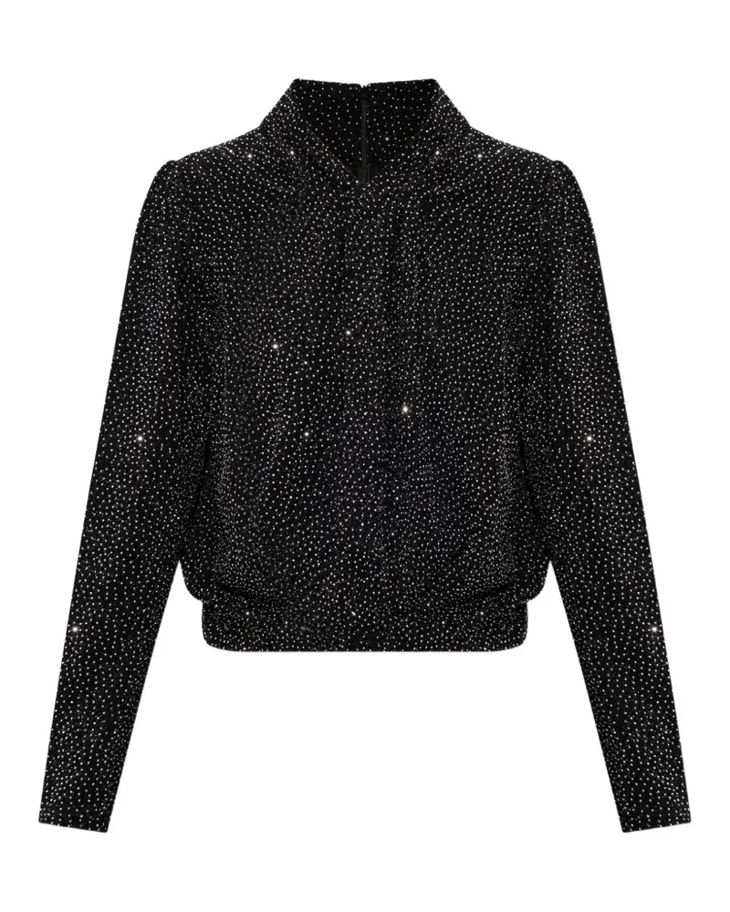 IRO Ysane Bluse mit Pailletten - Schwarz Schwarz
