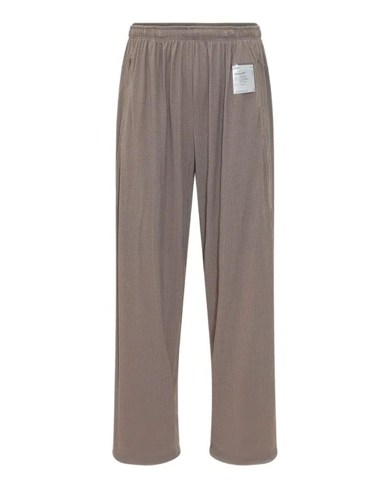 Satisfy Space-O perforated track pants - Braun Braun