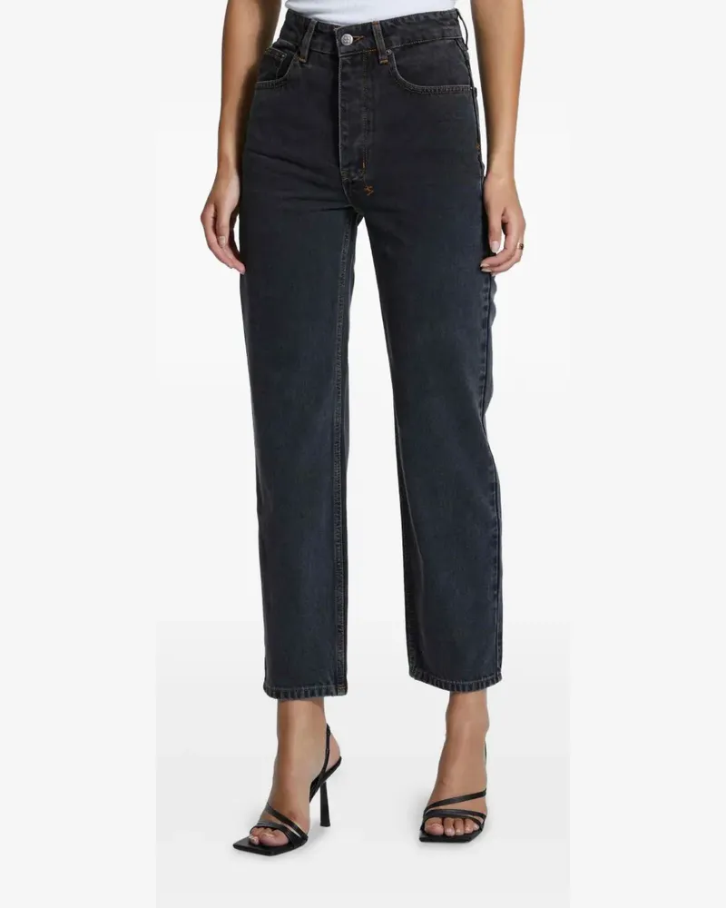 ksubi Brooklyn Jeans mit Logo-Patch - Grau Grau