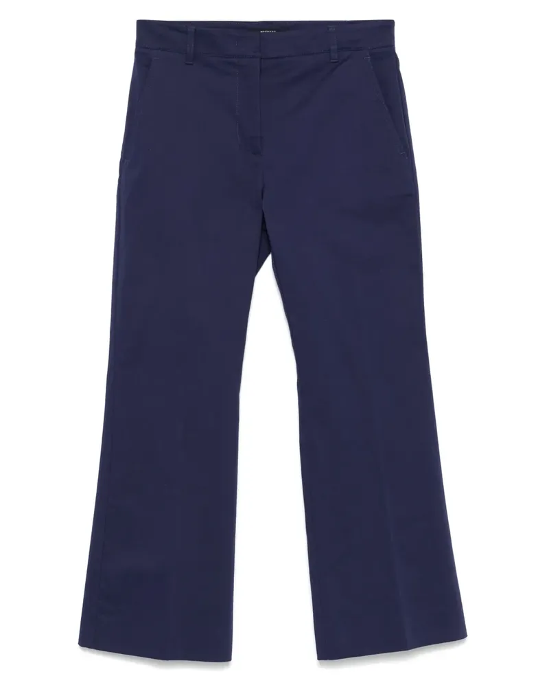 Max Mara Hose aus Baumwollstretch - Blau Blau