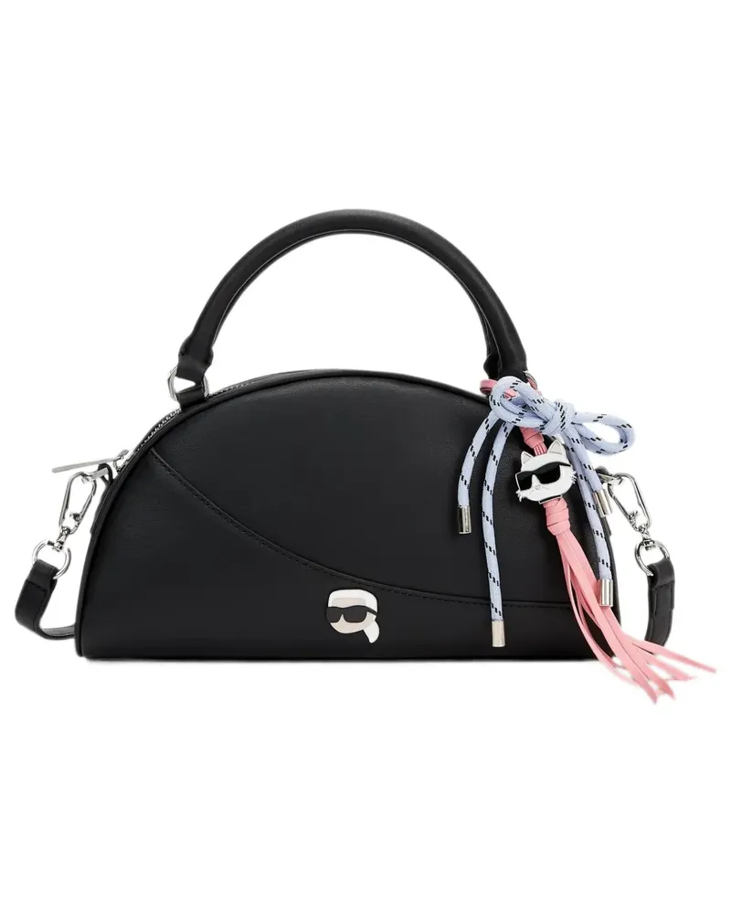 Karl Lagerfeld Ikon Umhängetasche - Schwarz Schwarz