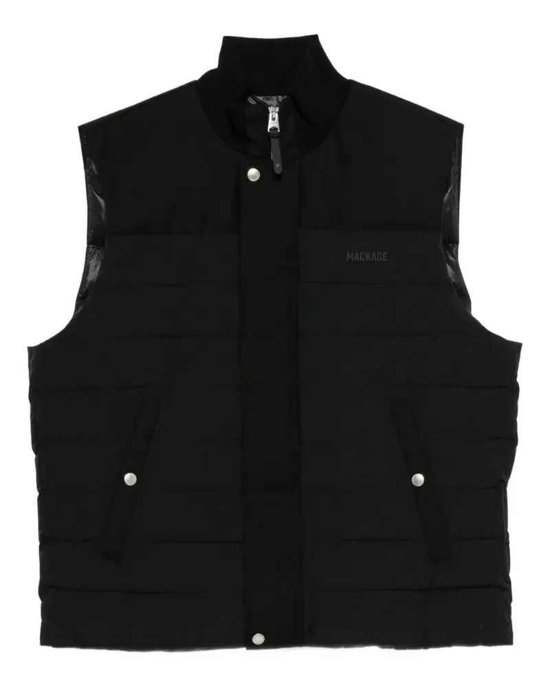 Mackage Gesteppte Weste - Schwarz Schwarz