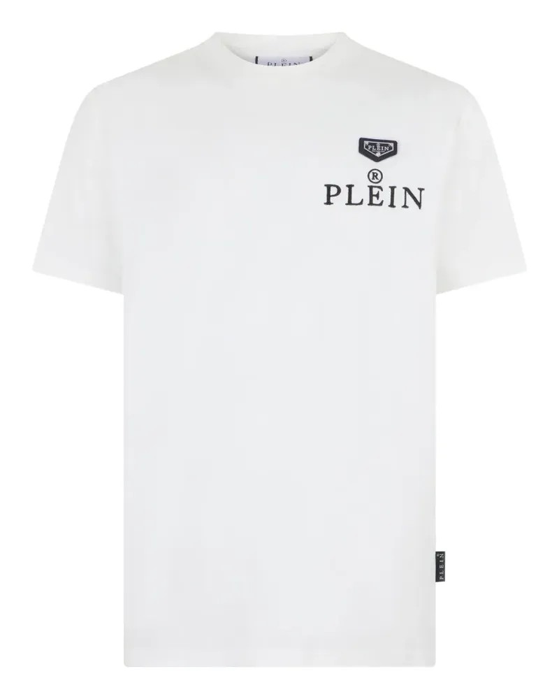 Philipp Plein Plein R T-Shirt aus Jersey - Weiß Weiß