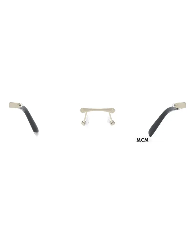 MCM rimless cat-eye glasses - Gold Gold