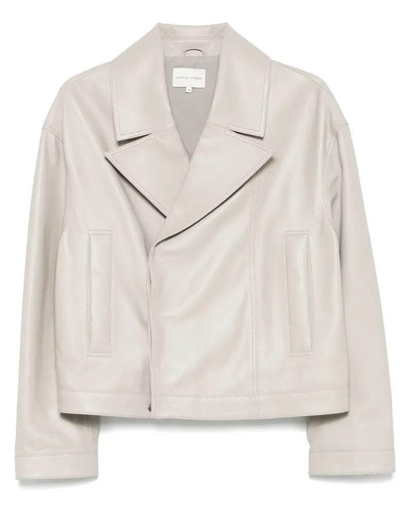 LOULOU Kaipan Bikerjacke - Grau Grau