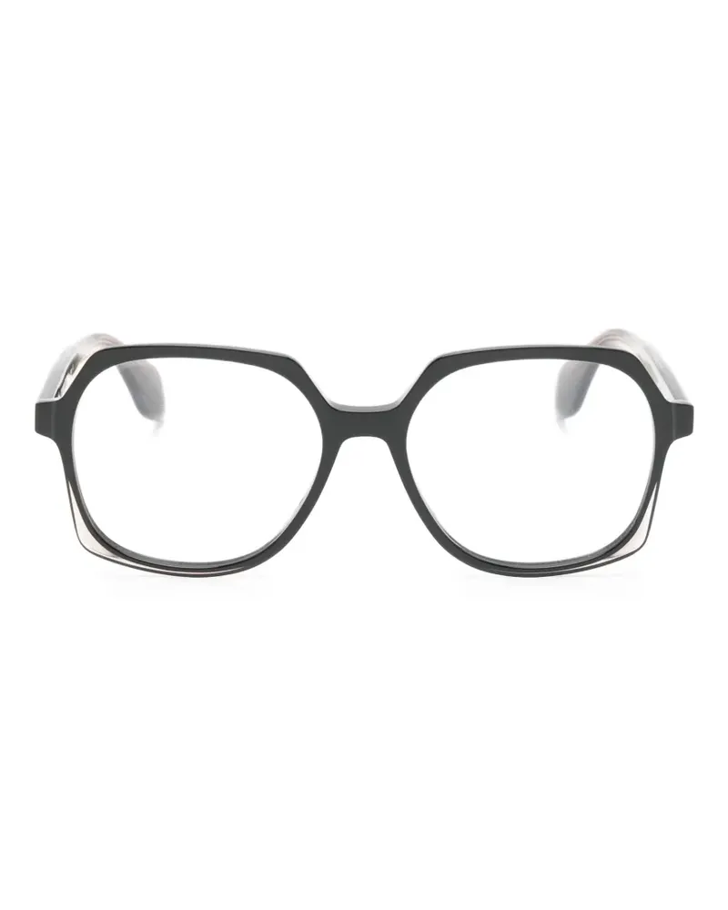 GIGI STUDIOS Revivre 41 geometric-frame glasses - Schwarz Schwarz