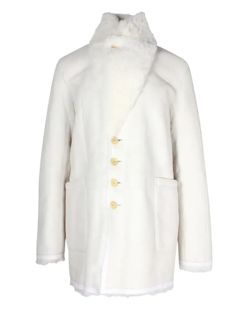 Joseph reversible leather coat - Weiß Weiß