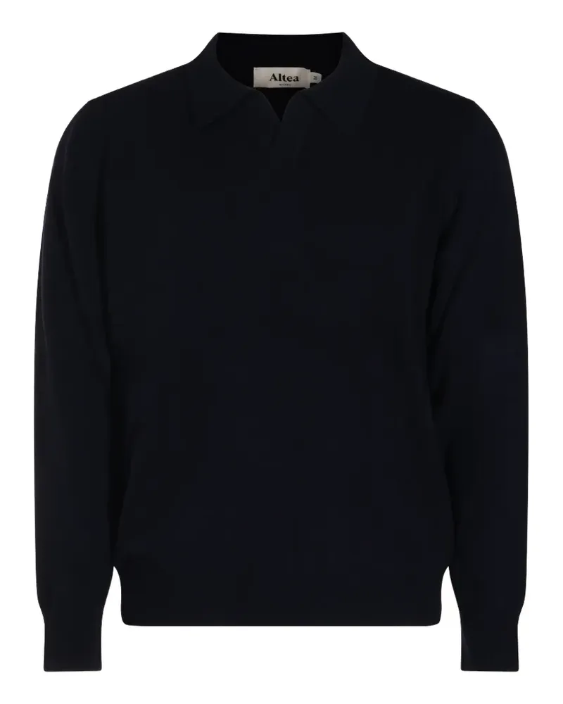 Altea Langärmeliger Pullover - Blau Blau