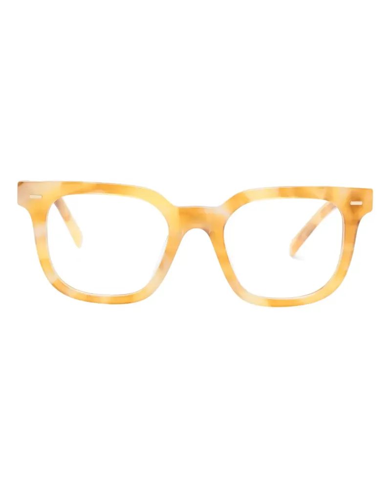 Miu Miu Eckige VMU06X Brille - Nude Nude