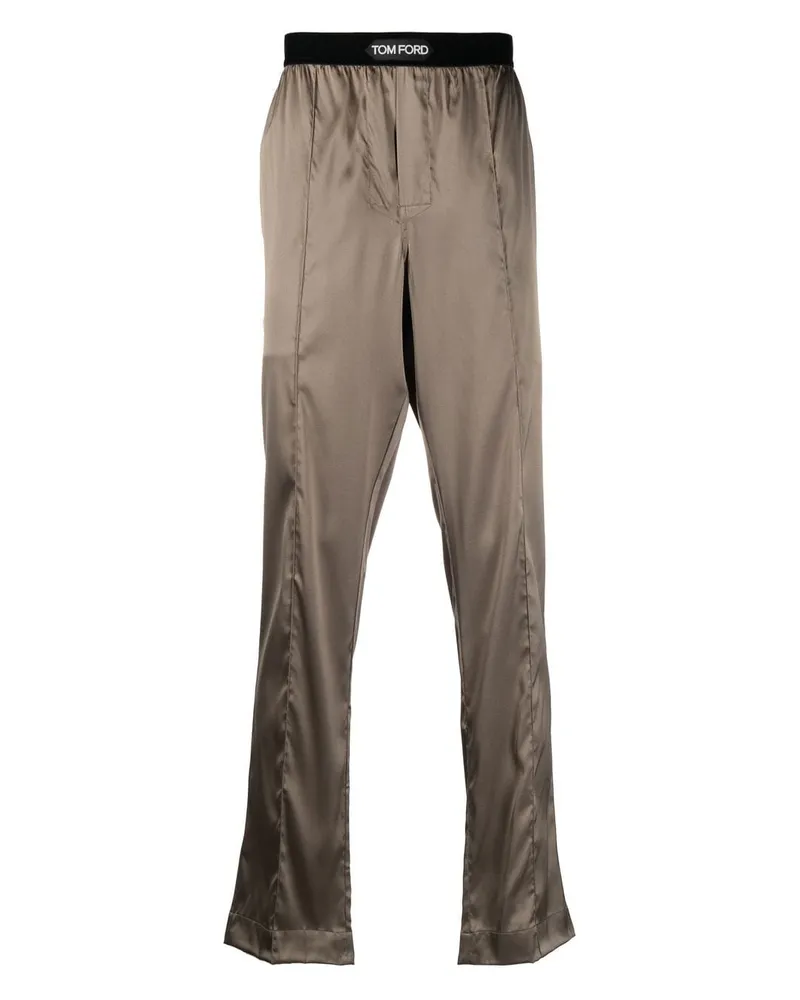 Tom Ford Pyjama-Hose aus Seide - Grün Grün