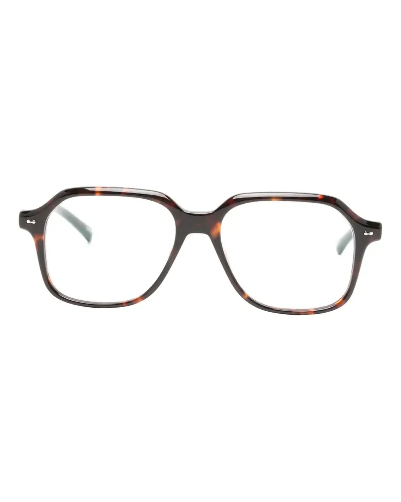 CHIMI Davis Brille mit eckigem Gestell - Braun Braun