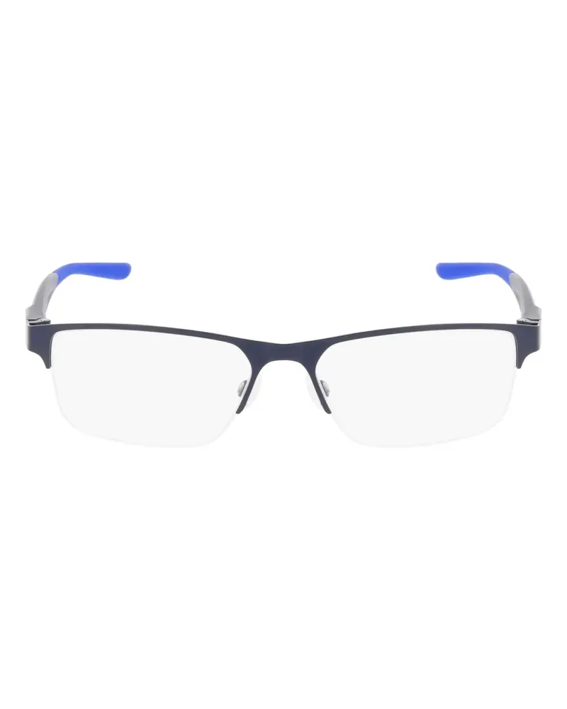 Nike Brille mit eckigem Gestell - Blau Blau