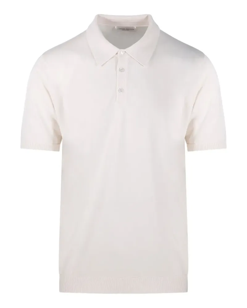Roberto Collina short-sleeve polo shirt - Nude Nude