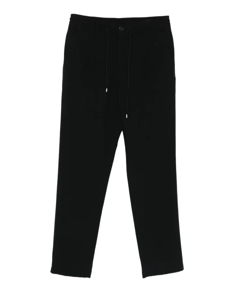 Karl Lagerfeld drawstring-fastening trousers - Schwarz Schwarz