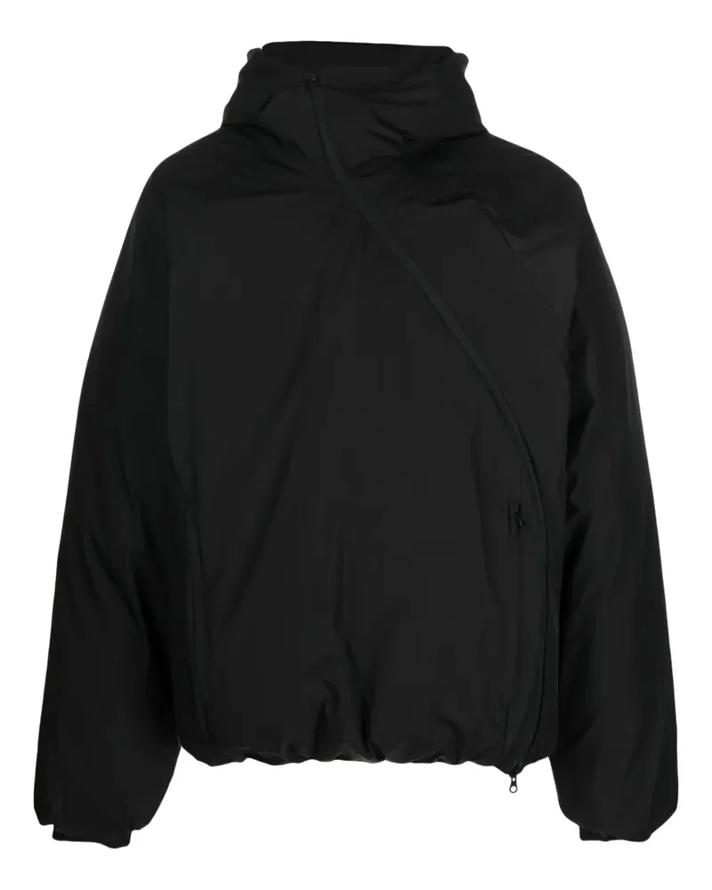 Post Archive Faction Jacke mit Kapuze - Schwarz Schwarz