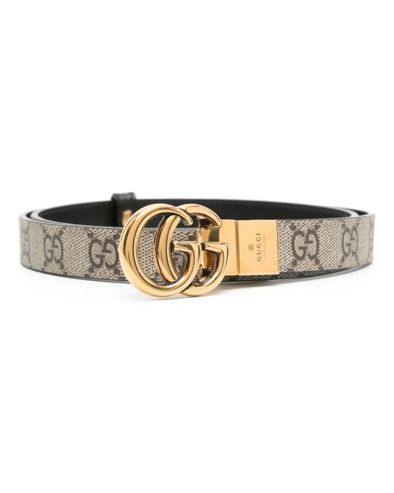 Gucci Wendbarer Gürtel mit  GG 2cm - Nude Nude