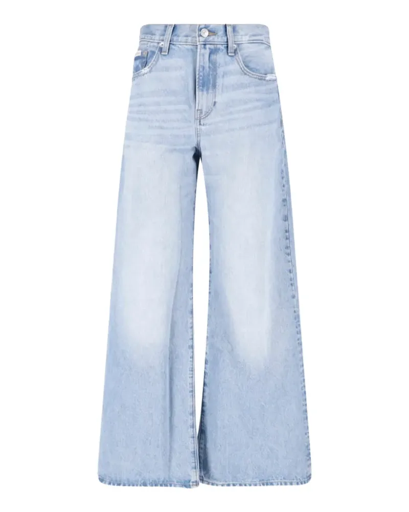 Calvin Klein wide-leg jeans - Blau Blau