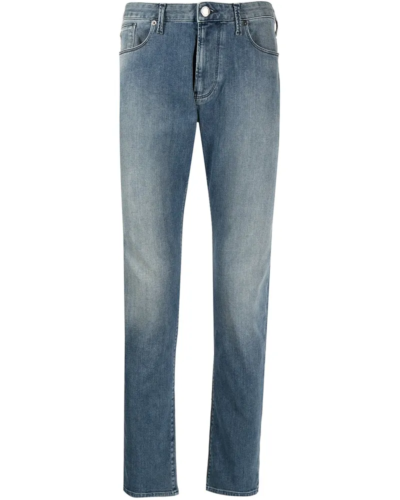 Emporio Armani J06 Slim-Fit-Jeans - Blau Blau