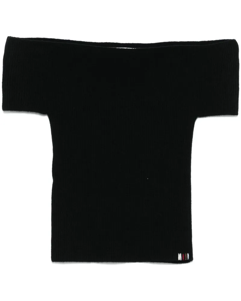 extreme cashmere nº381 Libra Oberteil - Schwarz Schwarz