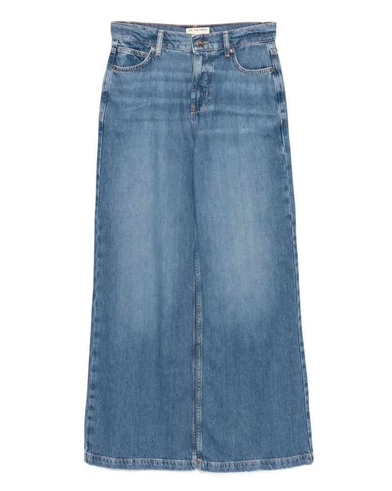 Free People Stride Jeans - Blau Blau