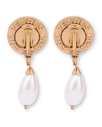 Moschino Peace and Pearls Ohrringe Gold