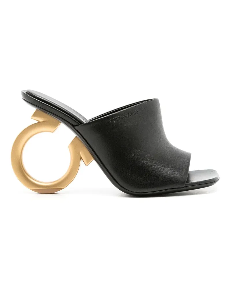 Ferragamo Elina Mules - Schwarz Schwarz