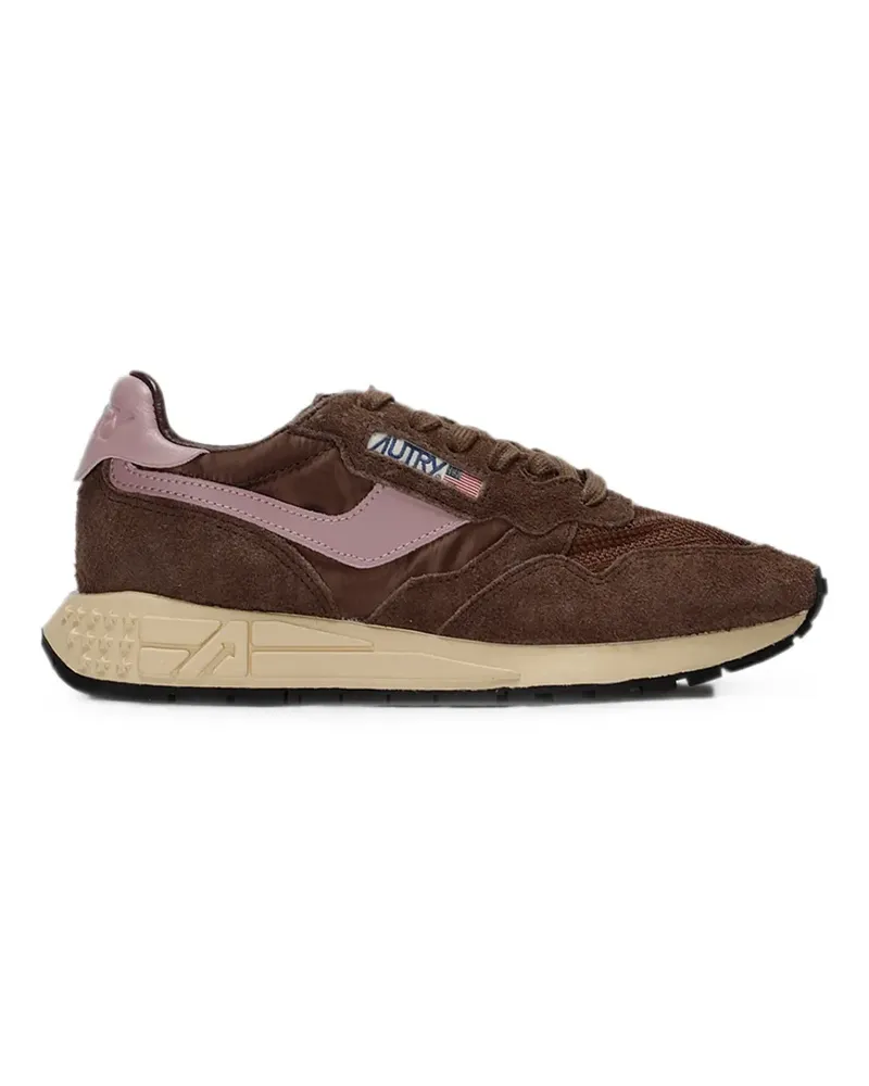 AUTRY Reelwind Low suede sneakers - Braun Braun