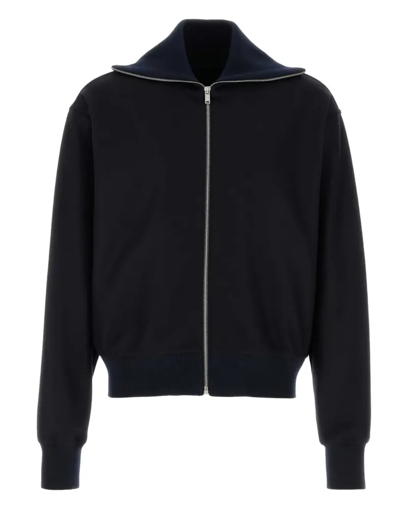 Jil Sander zip-up wool cardigan - Schwarz Schwarz