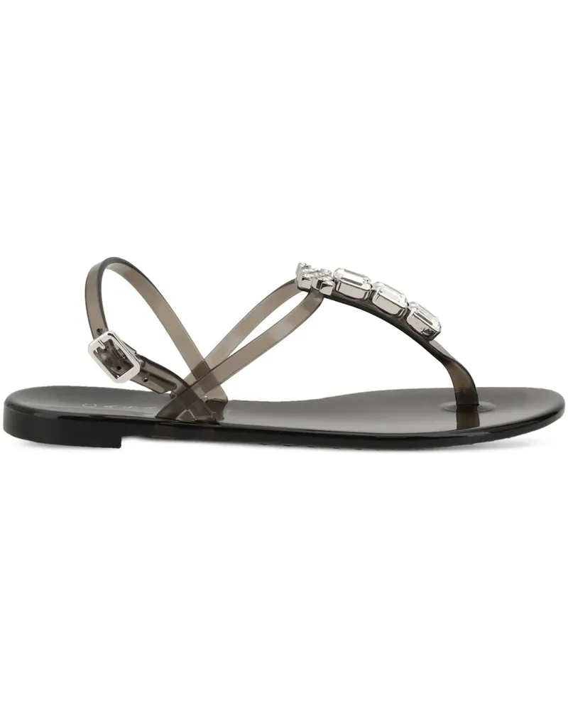 Casadei Jelly Sandalen - Schwarz Schwarz