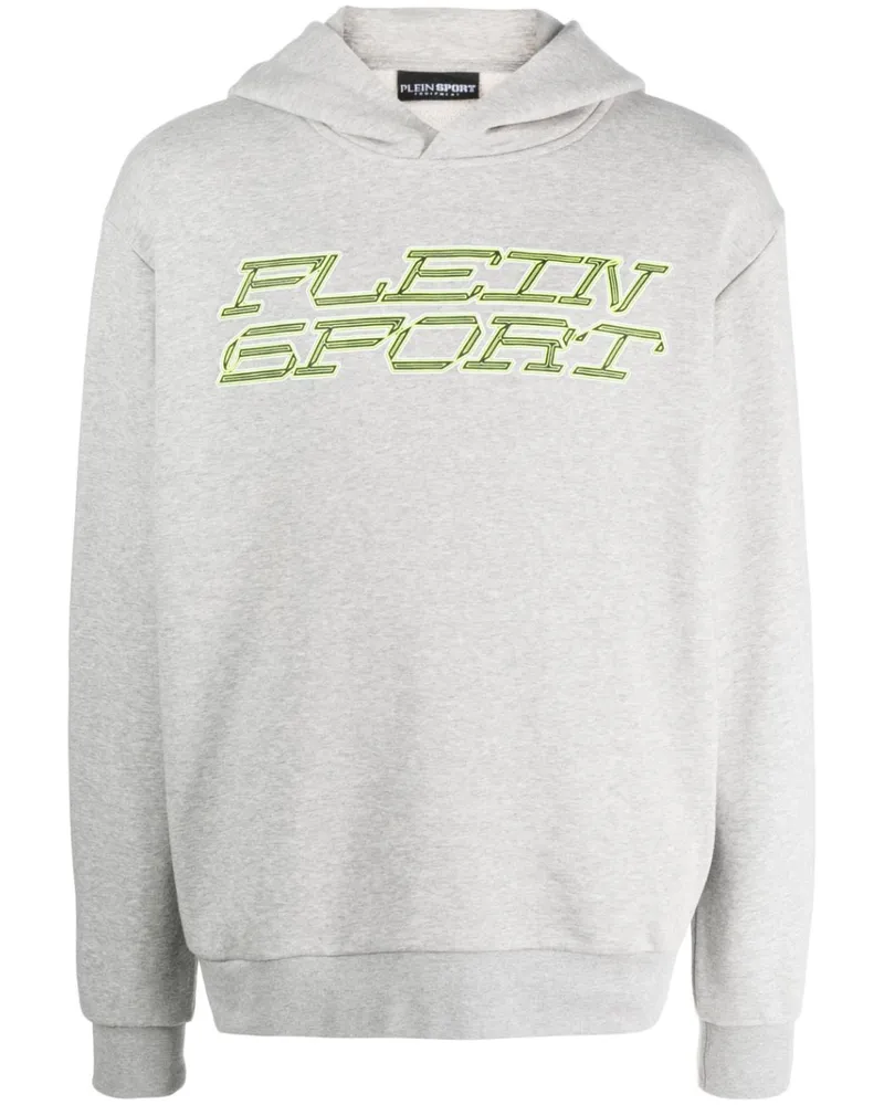 Philipp Plein Hoodie mit Tiger-Print - Grau Grau