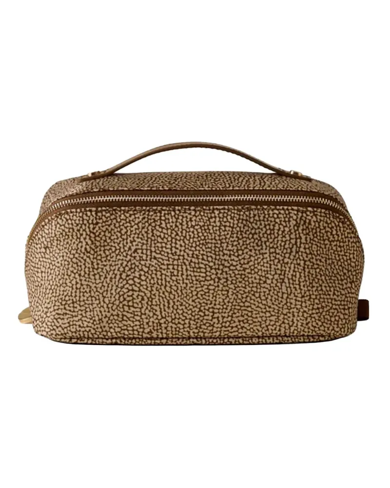 Borbonese O.P. print clutch bag - Braun Braun