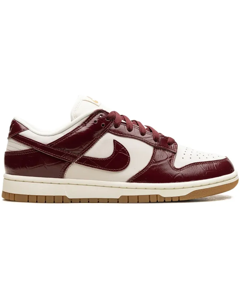 Nike Dunk Low LX "Team Red Croc" Sneakers - Rot Rot