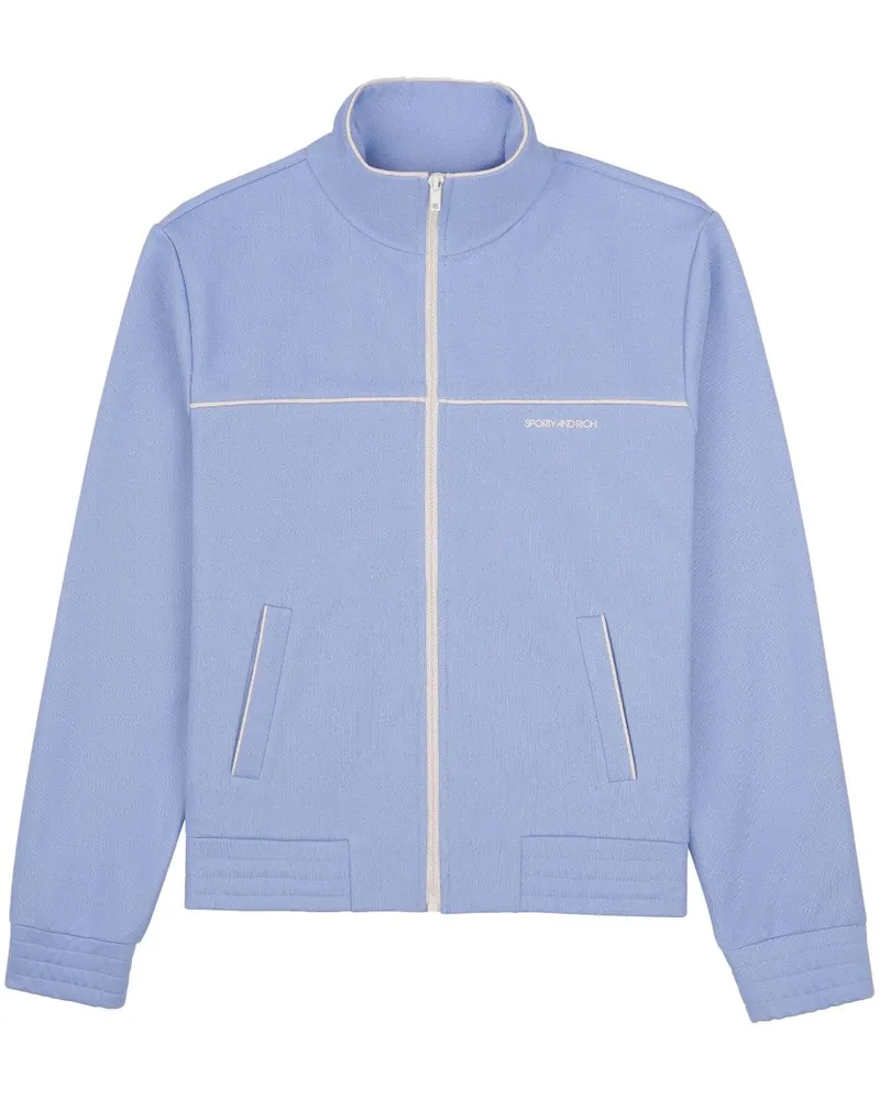 SPORTY & RICH Jacke mit Reißverschluss - Blau Blau
