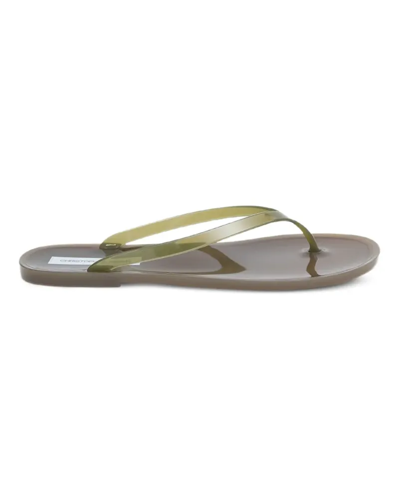 Christopher Esber Jo Flip-Flops mit Glanzoptik - Braun Braun