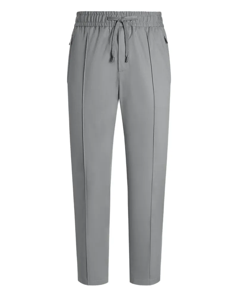 Dolce & Gabbana Hose mit Kordelzug - Grau Grau