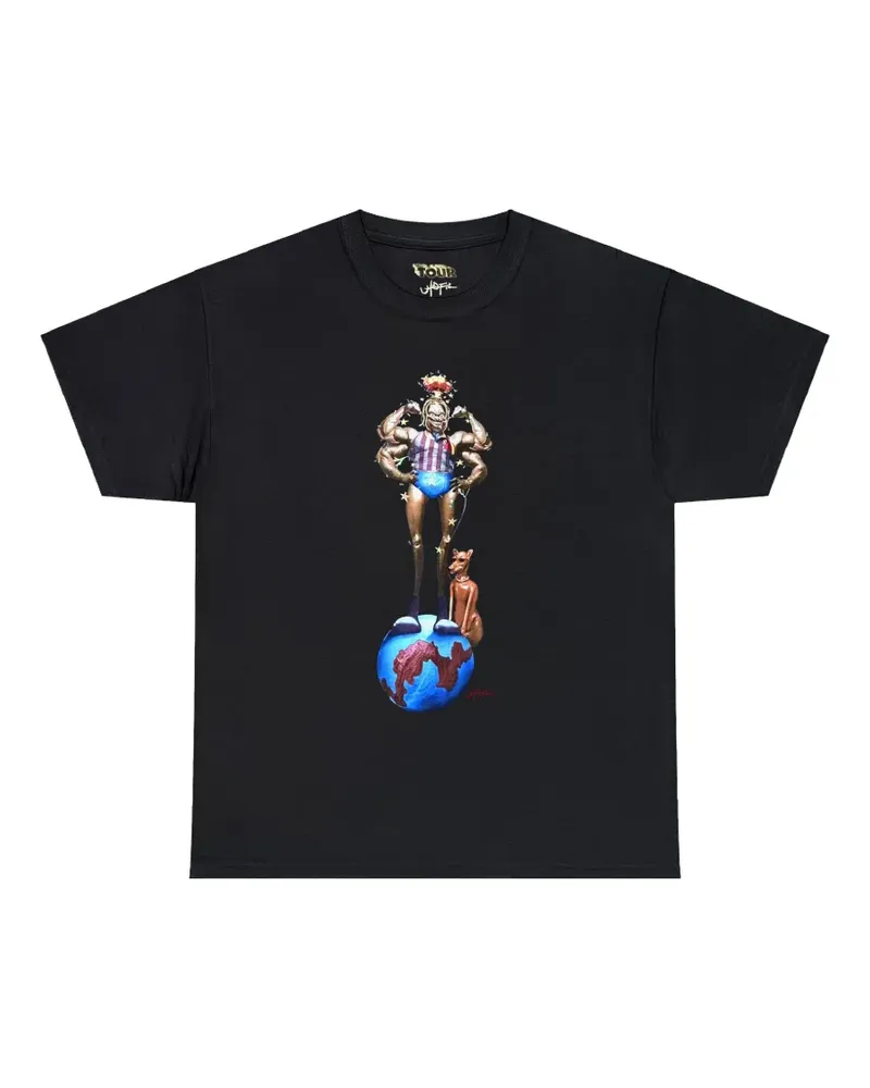 Travis Scott Utopia in Miami T-shirt - Schwarz Schwarz