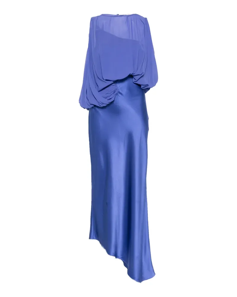 Christopher Esber Cumulus draped midi dress - Blau Blau