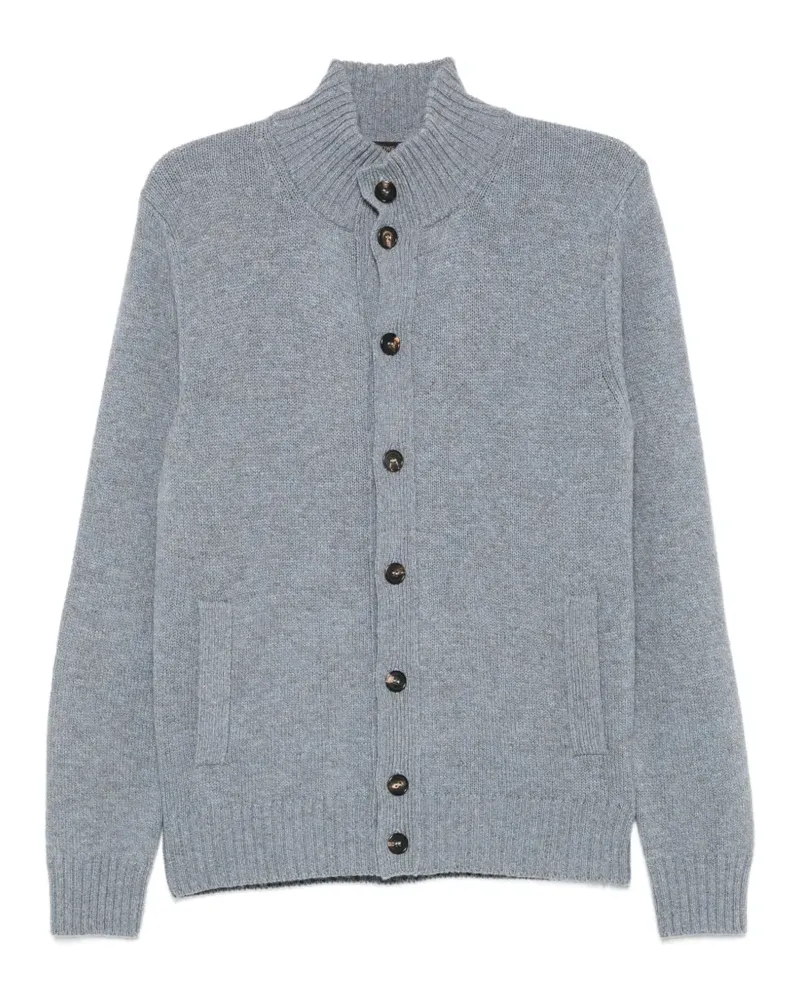 Zanone Geknöpfter Cardigan - Blau Blau