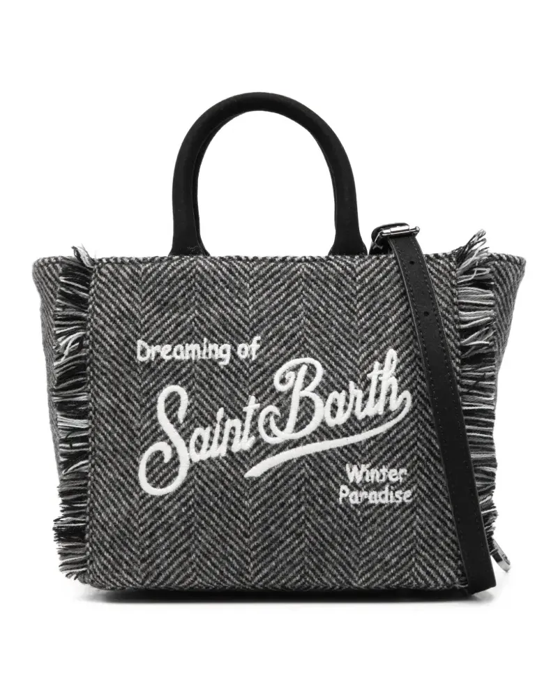 MC2 Saint Barth mini Vanity tote bag - Schwarz Schwarz