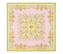 Spring Barocco Seidenschal mit Print - Rosa