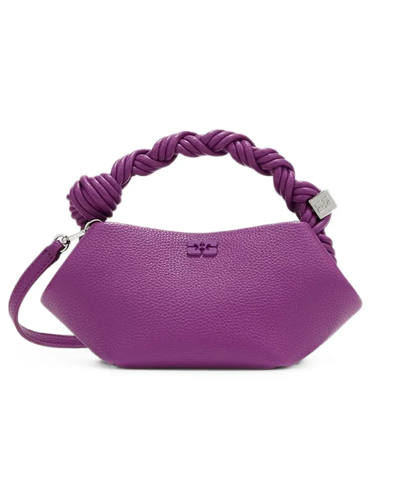 Ganni Mini Bou Tasche in lila - Violett Violett