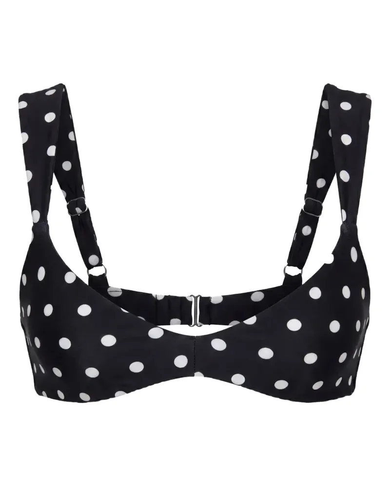 NICHOLAS Bridget balconette top - Schwarz Schwarz