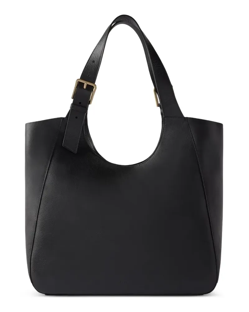 Furla Tote Bag mit Schnalle - Schwarz Schwarz