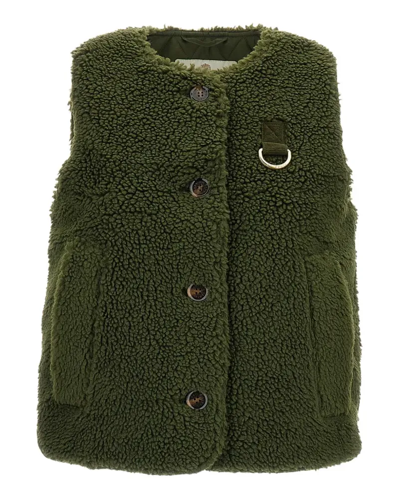 Barbour Bowes fleece gilet - Grün Grün