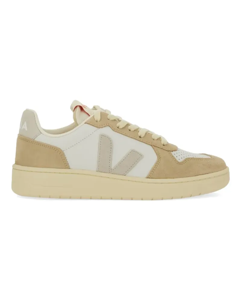 VEJA Perforierte V-82 Aegean Sneakers - Nude Nude