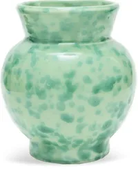 CABANA Melierte Vase (18cm Grün