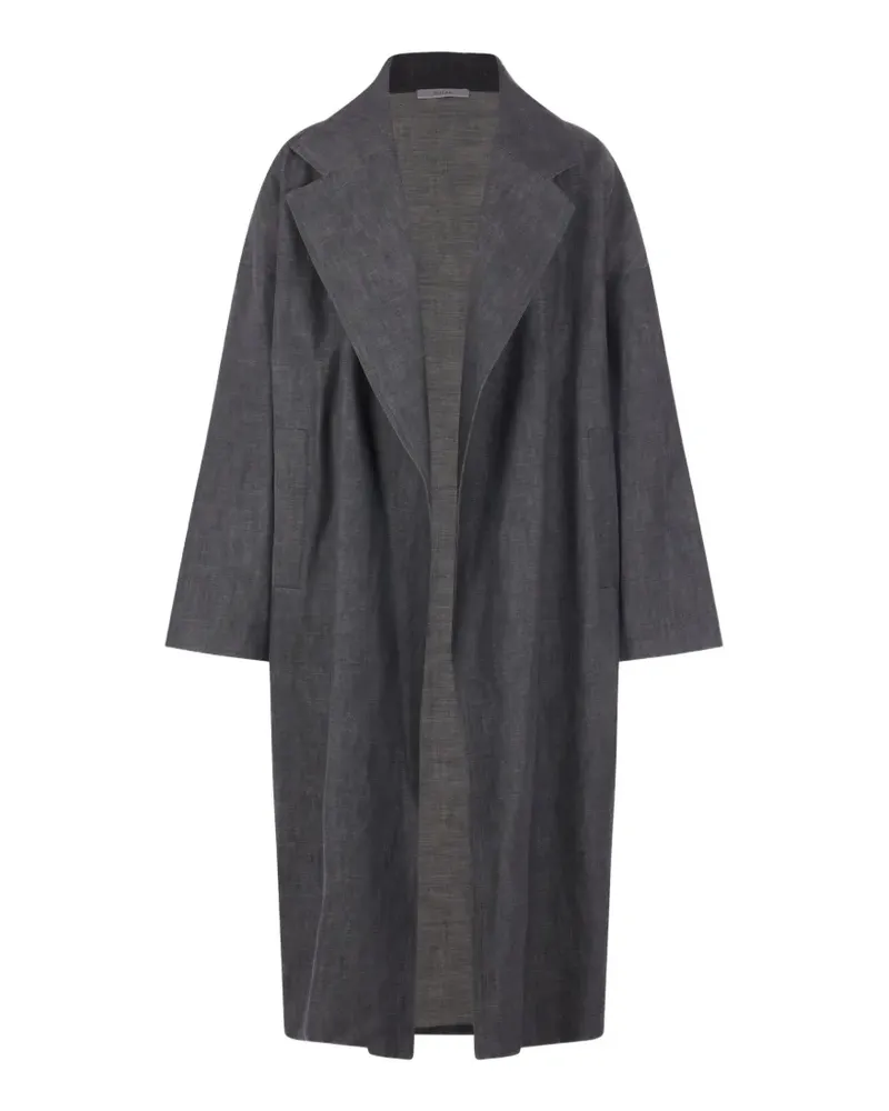 Dušan Mantel mit weiten Ärmeln - Grau Grau