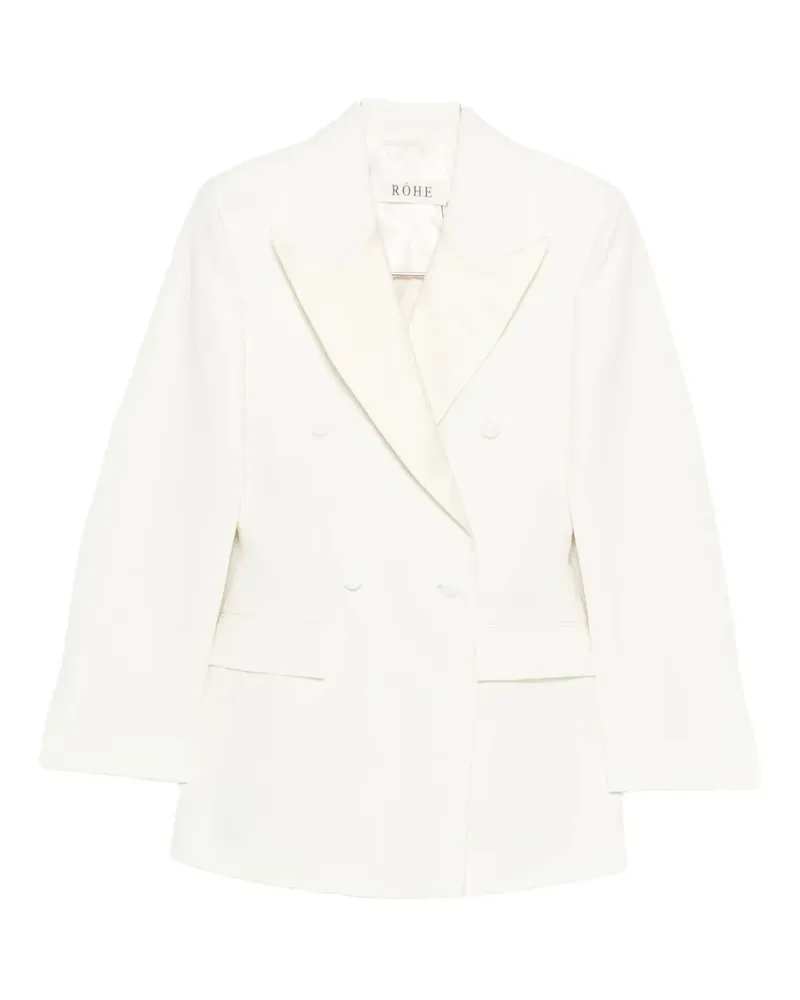 Róhe hourglass tuxedo blazer - Weiß Weiß
