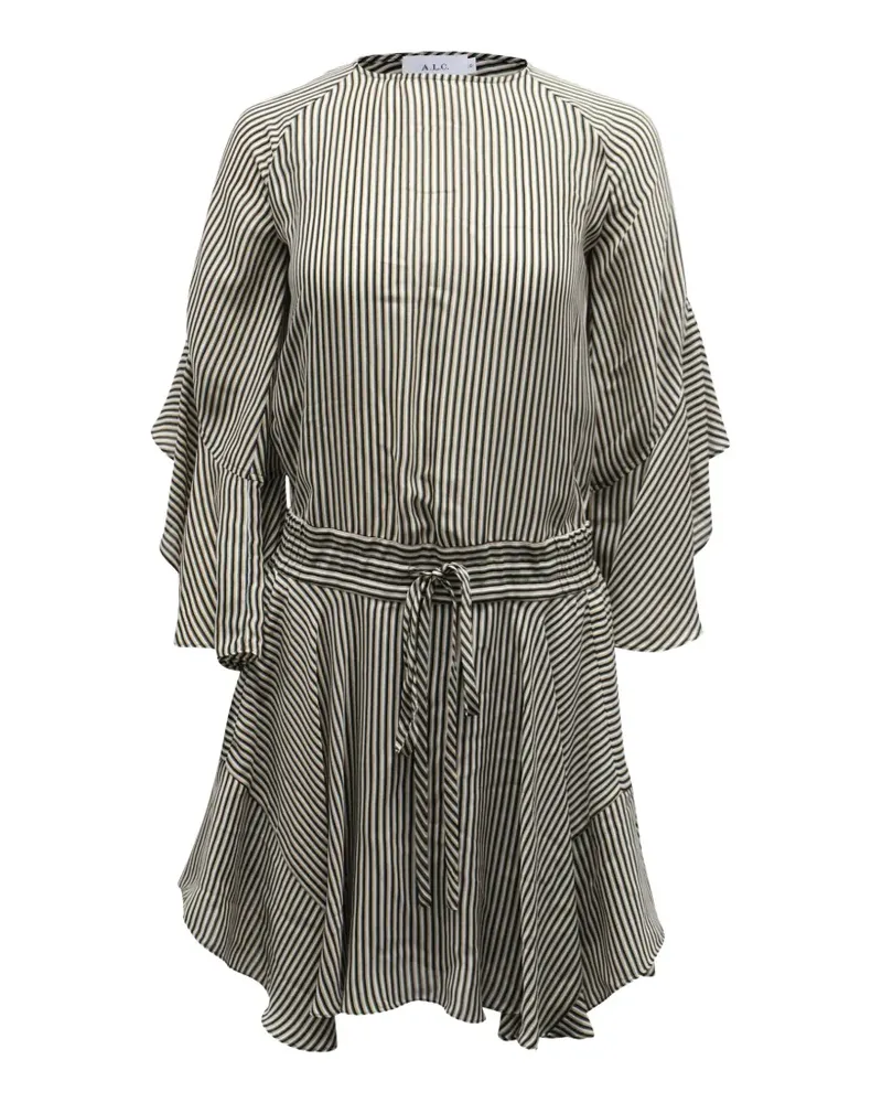 A.L.C. Cannon Kleid mit Rüschenärmeln - Nude Nude
